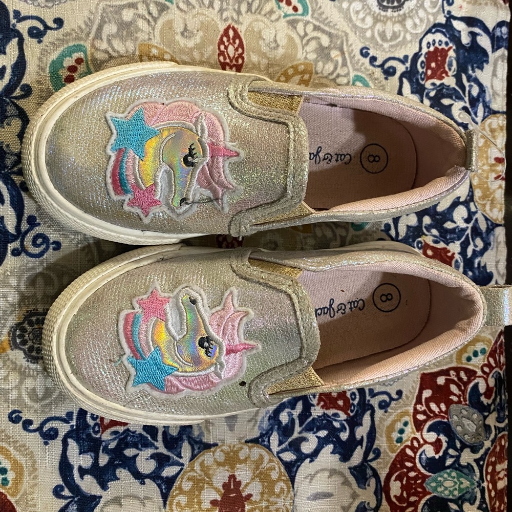 unicorn slide ons